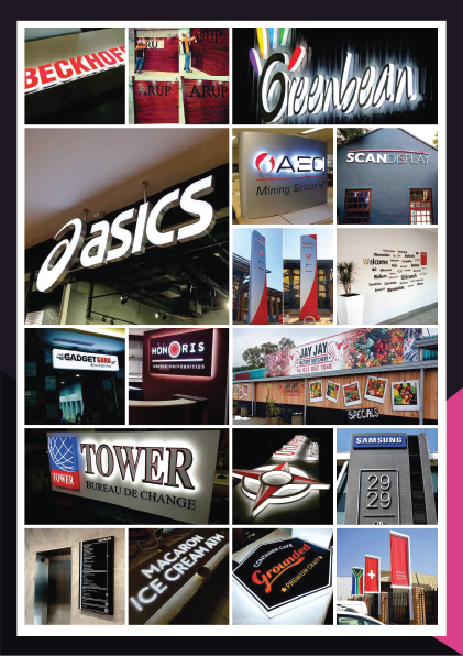 2D & 3D SIGNAGES