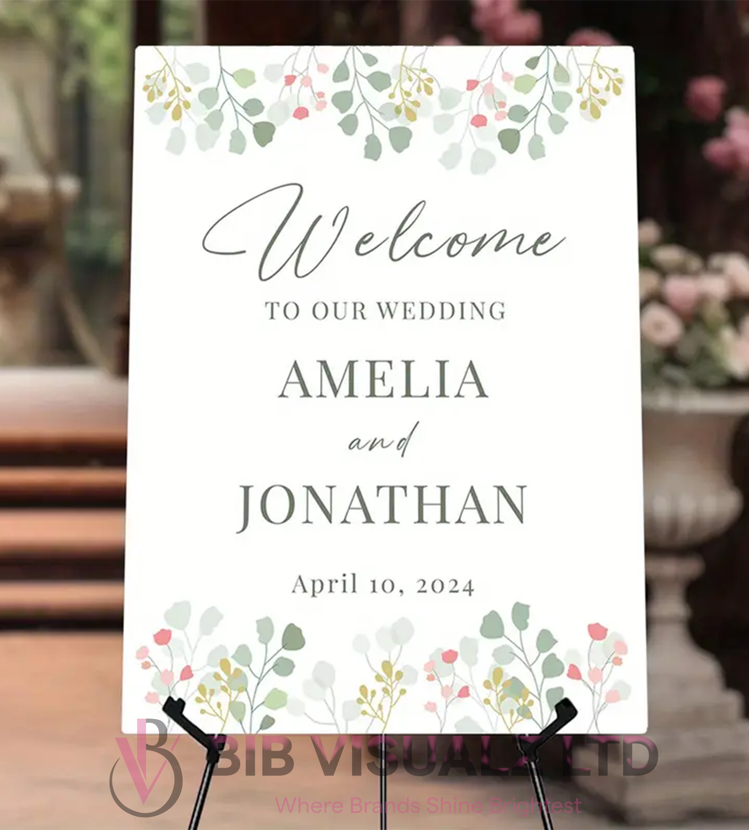Wedding decoration sticker